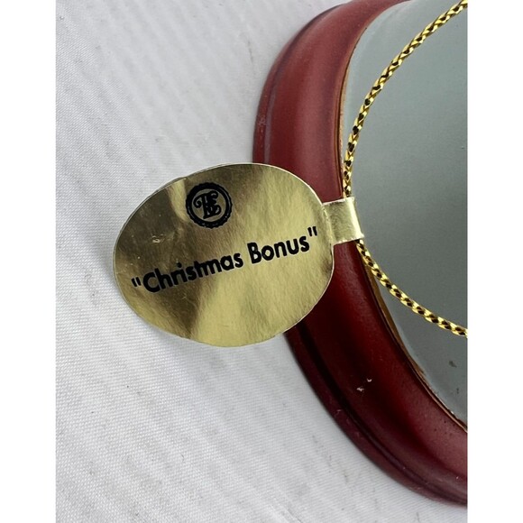 SIMPSONS Bradford Tree Ornament Illuminated "Christmas Bonus" Homer Mr. Burns - Picture 4 of 9